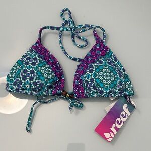 NWT Reef String Bikini Top